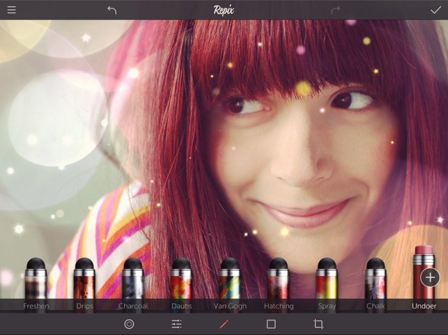 Repix - Inspirierender Photo-Editor Screenshot