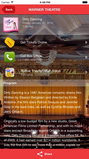 Warner Theatre CT(圖3)-速報App