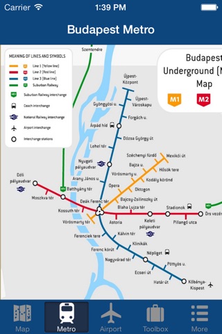 Budapest Offline Map - City Metro Airport screenshot 2