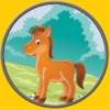 beautiful horses for kids - free game