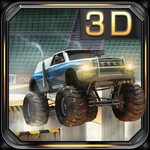 Monster Truck 3D Arena Stunts iOS App