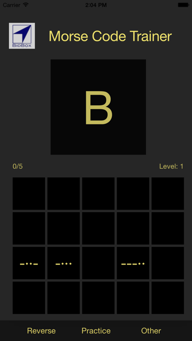 Morse Code Training screenshot1