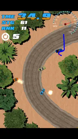 Game screenshot Touch Rally -very simple racing game- hack