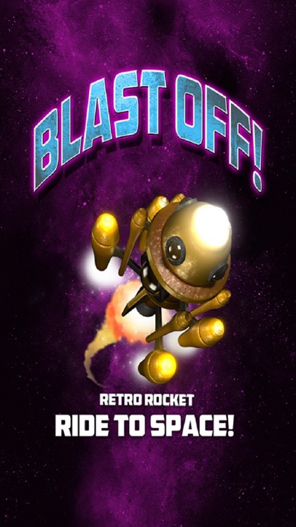 Blast Off! - Retro Rocket Jump to Space