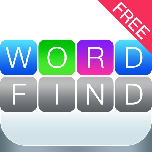 Word Find FREE - Use the colors and beat the clock Icon