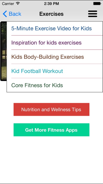 Workouts for Children - Exercises for Kids