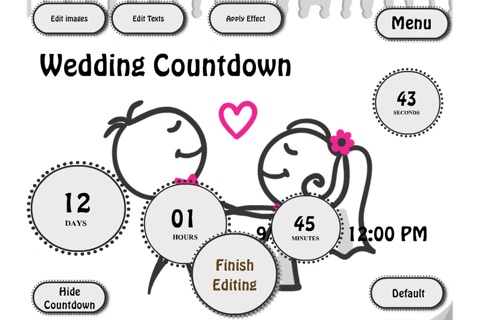 The Wedding Countdown screenshot 4