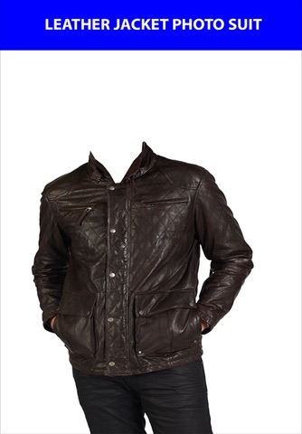 Leather Jacket Photo Suit screenshot 3
