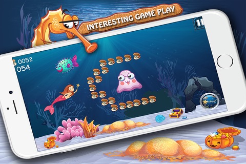 Adorable Little Mermaid Princess in Fish Paradise : Swim and dive in cute under-water fairy ocean game with fishes having bubble fins screenshot 2