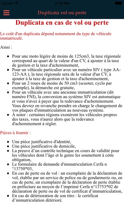 Calcul carte grise