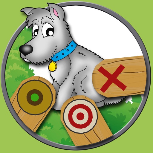 Dogs Trapshooting for kids - no ads icon