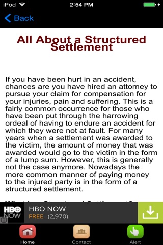 Structured Settlement Basics and Selling screenshot 4