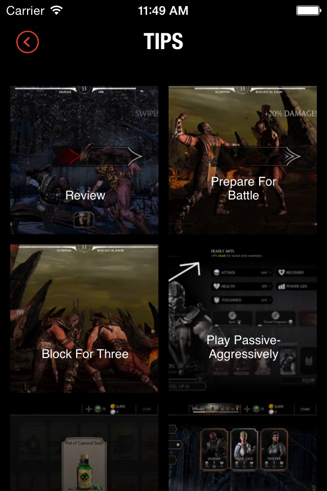 Tips for Mortal Kombat X - Mobile Guide with tips and tricks for MKX! screenshot 3
