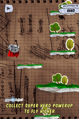 Paper Hero Jump screenshot 3