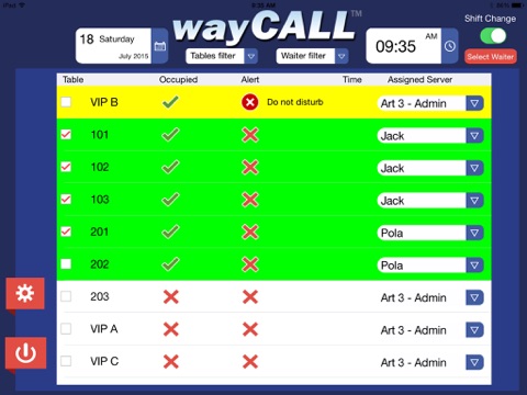 wayCALL Terminal screenshot 3