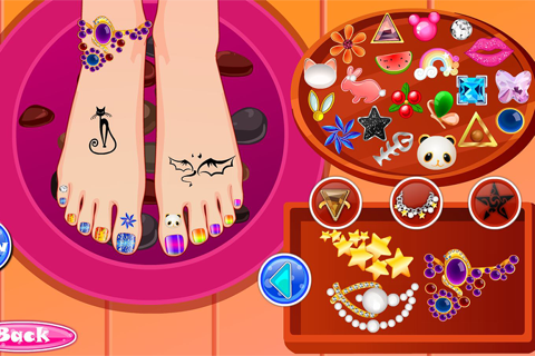 Princess Pedicure Salon - Nail art decoration game screenshot 4
