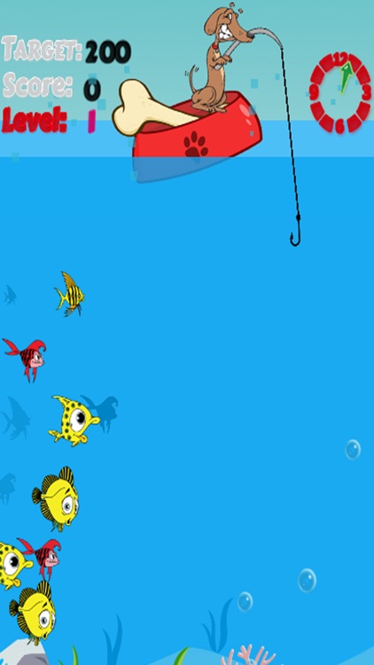 Dog love fishing : Hunting & catch The fish race against time screenshot-3