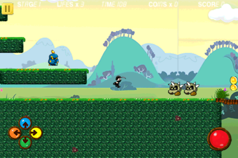 Ninja Boys Arcade Hopper: Dojo World Mayhem screenshot 3
