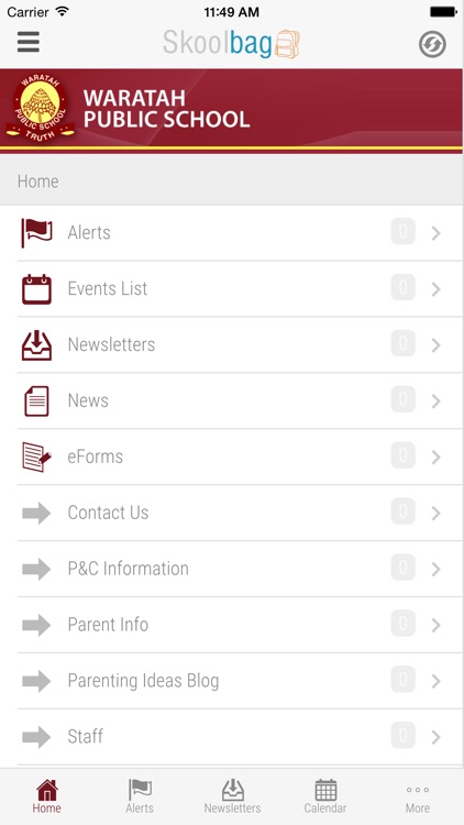 Waratah Public School - Skoolbag