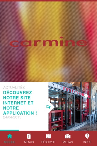 Carmine - Restaurant Vieux Port Marseille screenshot 2