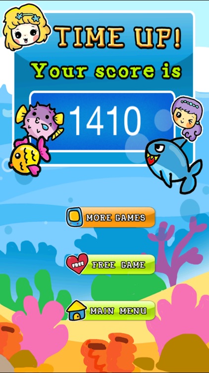 Little Mermaids - A Beautiful Under The Sea Match 3 Puzzles Games Free Editions For Kids