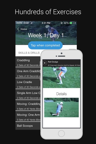 Lacrosse Training screenshot 2