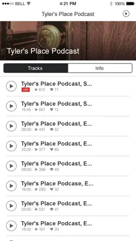 Game screenshot The Tyler's Place Podcast apk