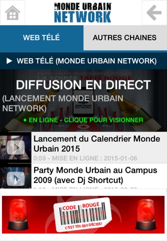 Monde Urbain Network screenshot 4