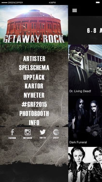 Getaway Rock Festival 2015 - Den Officiella Appen