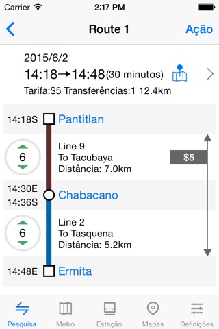 Metro Mexico City Subway screenshot 3