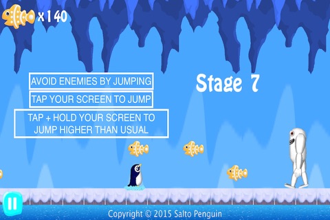 Salto Penguin screenshot 2