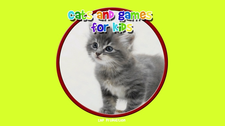 cats and games for kids - no ads screenshot-0