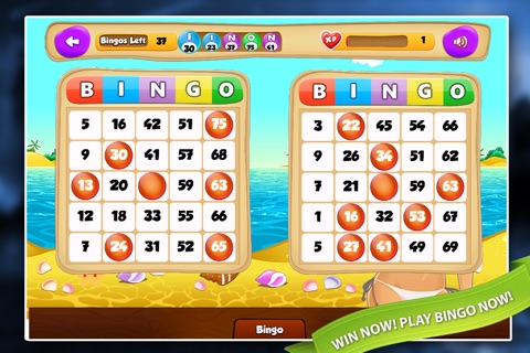 Beach Bingo Pro : Fun Bingo Rooms screenshot 2