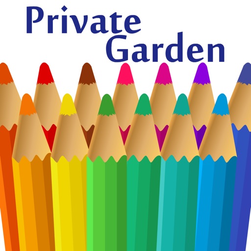 Private Garden: Colorfy - A Secret Treasure Hunt and Coloring Book Game for Adults and kids - Free Icon