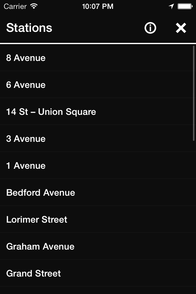 L Train NYC - Arrival Times & Departure Alarms screenshot 4