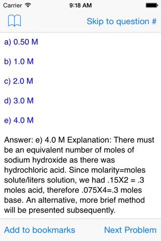 SAT II Chemistry Prep screenshot 2