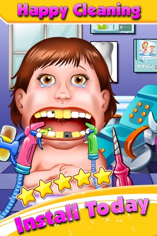 New-born Baby Dentist - mommy's crazy doctor office & little kids teeth screenshot 3