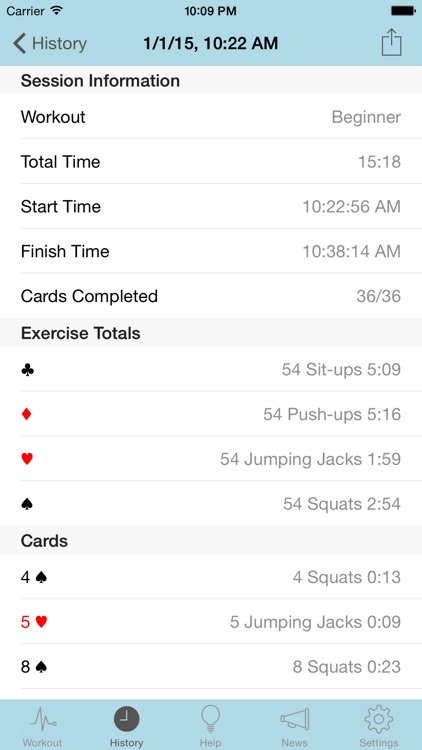 RipDeck - Deck of Cards Workout