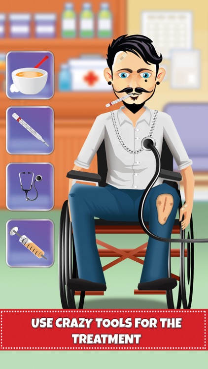 Gangster Surgery Simulator – Operate injured patient in this virtual doctor game