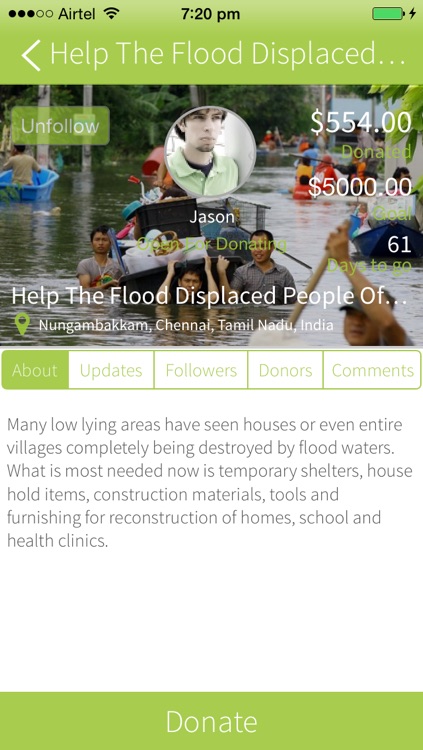 Donate Crowdfunding screenshot-3