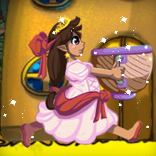 Princess Girl Runner Icon