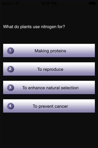 Biology GCSE Questions screenshot 2