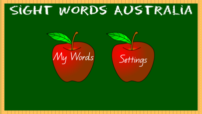 How to cancel & delete Sight Words Australia Home Version QLD from iphone & ipad 1