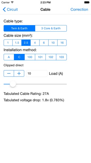 CableCalc BS7671 Lite(圖2)-速報App