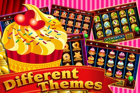 Slots Fancy Sweet Cupcake - Lucky Games to Free Jackpot Casino Vegas screenshot 2