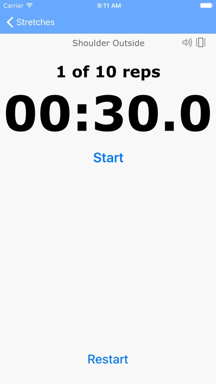 Stretching Timer