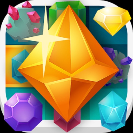 Candy Jewels Match Fun Icon