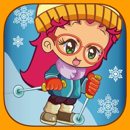 Skate Girl - Snow & Ice Speed Wheel Sport Game Icon