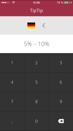 TipTip – Trinkgeldrechner(圖1)-速報App