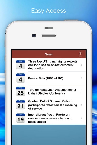 Canadian Baha'i News Service - Baha'i Faith screenshot 3